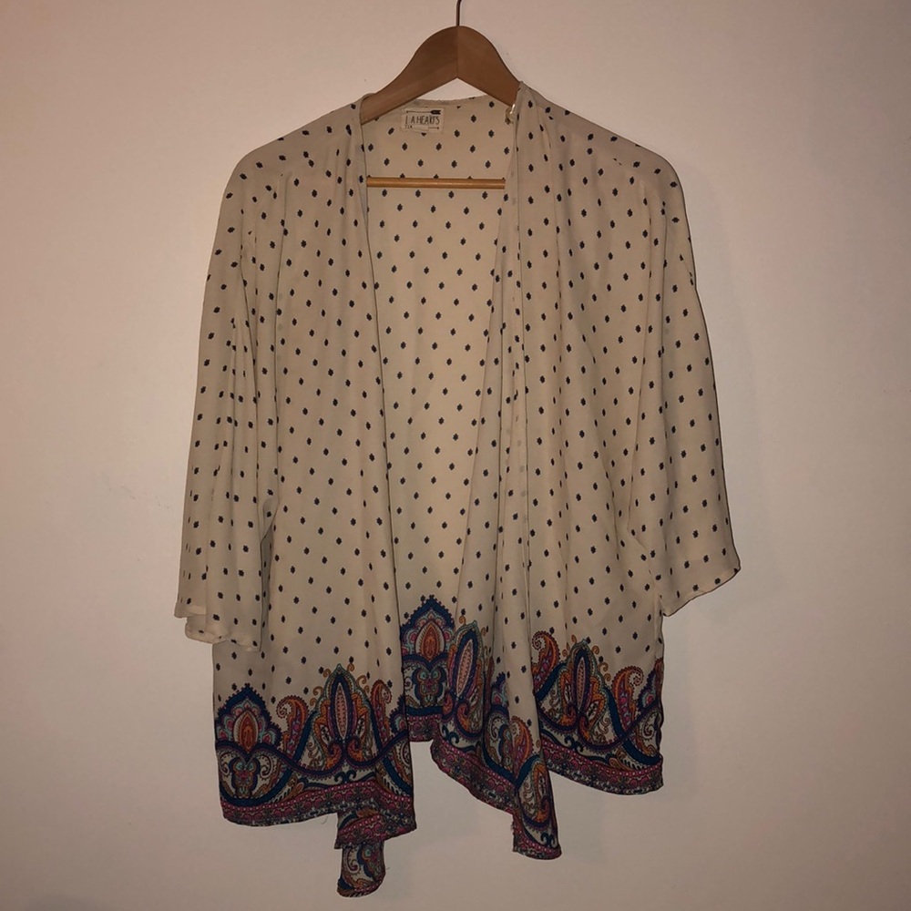 Floral kimono